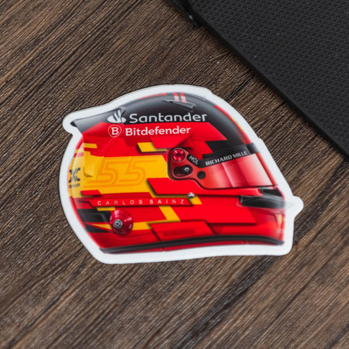 Carlos Sainz - Helmet - Sticker - 2024